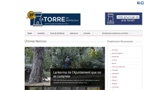 Desktop Screenshot of latorredebarcelona.com