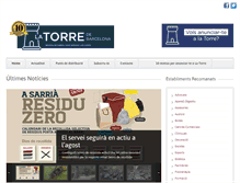 Tablet Screenshot of latorredebarcelona.com